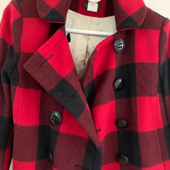 Buffalo plaid button down jacket - Picture 4 of 5